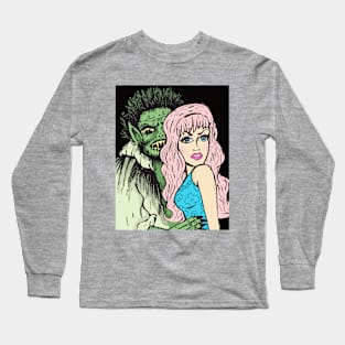 Man Or Monster?! Long Sleeve T-Shirt